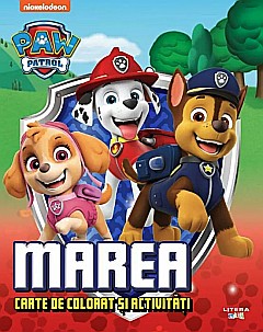 Cărți - Patrula Cățelușilor Marea carte de colorat și activități