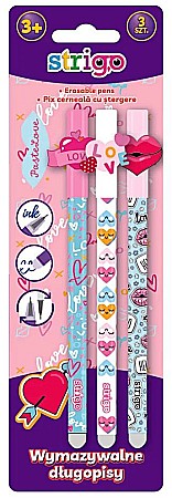 Pixuri - Blister strigo pix cerneala cu stergere lovex 3 ssc209x3