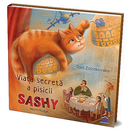 Cărți - Viața secretă a pisicii Sashy – Tais Zolotkovska