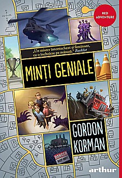 Cărți - Minți geniale – Gordon Korman
