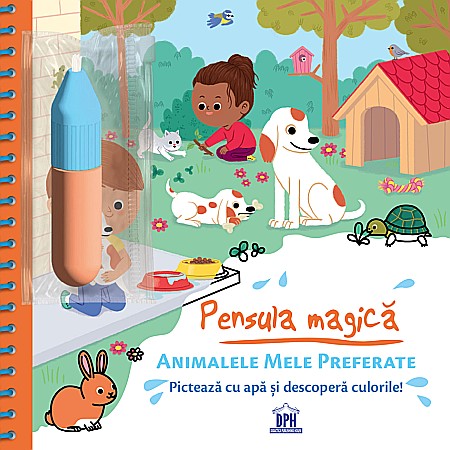 Cărți - Pensula magică. Animalele mele preferate – Stephanie Couturier