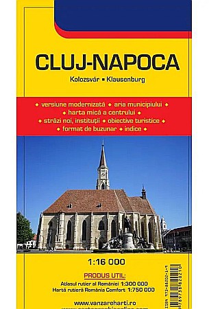 Ghiduri și hărți - Harta rutiera Cluj Napoca