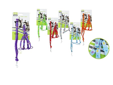 Accesorii pentru animale de companie - Set lesa + ham animale 1.0 nb4500208100 060919
