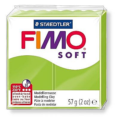 Lut și pastă modelaj - Pasta modelare fimo soft 56g cul 50 verde desch sth-8020-50