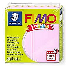 Plastilină - Plastelina fimo kids 42g roz sth-8030-25