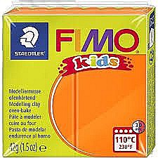 Plastilină - Plastelina fimo kids 42g orange sth-8030-4