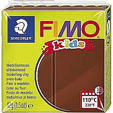 Plastilină - Plastelina fimo kids 42g maro sth-8030-7