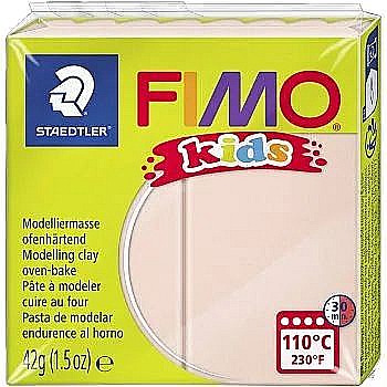 Plastilină - Plastelina fimo kids 42g flesh sth-8030-43