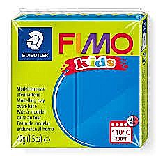 Artă și creativitate - Plastelina fimo kids 42g albastru sth-8030-3