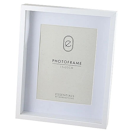 Casă și decorațiuni - Rama foto din lemn 23x28.5cm pentru poza 15x20cm alb 1421840