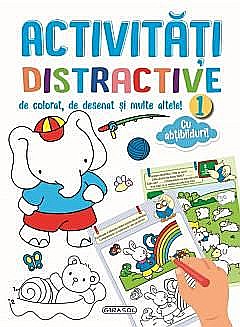 Cărți ilustrate și interactive - Activități distractive de colorat, de desenat și multe altele 1