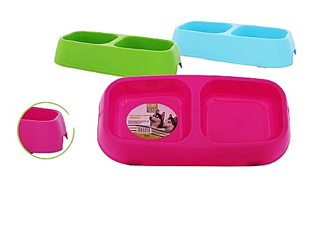 Accesorii pentru animale de companie - Bol dublu pentru animale 082805