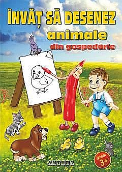 Cărți - Invat sa desenez animale din gospodarie