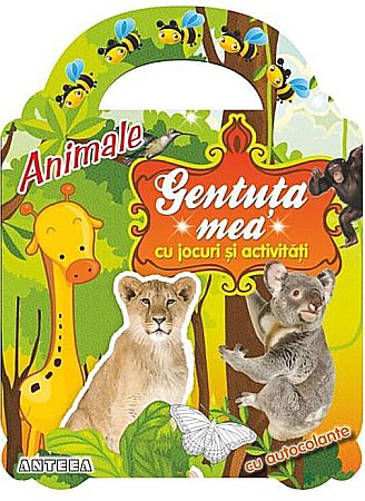 Cărți - Gentuța cu animale jocuri și activități