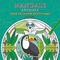 Cărți de colorat - Mandale – Animale