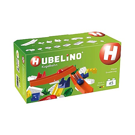 Jucării și jocuri - Jucarie marble run extens balansoar hubelino 45 piese 420503