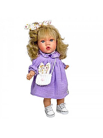 Păpusi - Papusa nines d'onil susette plumeti cu sunete par blond 4523