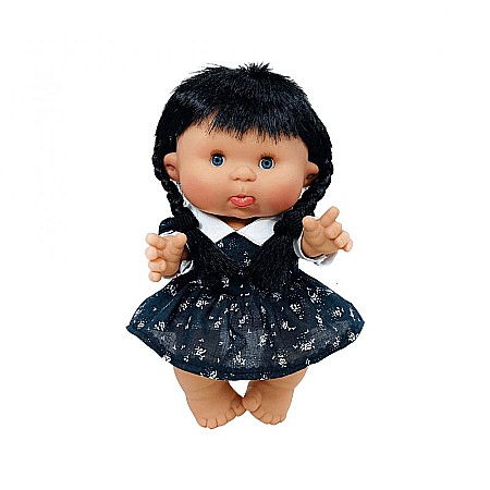 Păpusi - Papusa nines d'onil wednesday cu miros de vanilie 26 cm 455