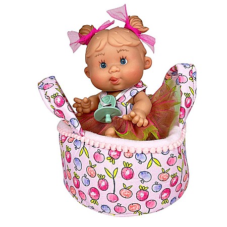 Păpusi - Papusa nines d'onil col. Pepotin canastilla 0495