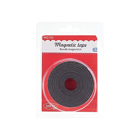 Artă și creativitate - Banda magnetica 2cmx3m daco mg103