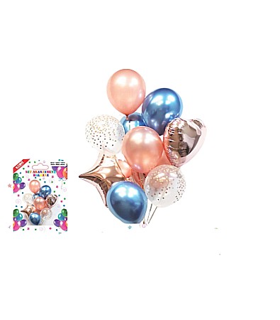 Articole Party - Set aranjament baloane 10buc 058444