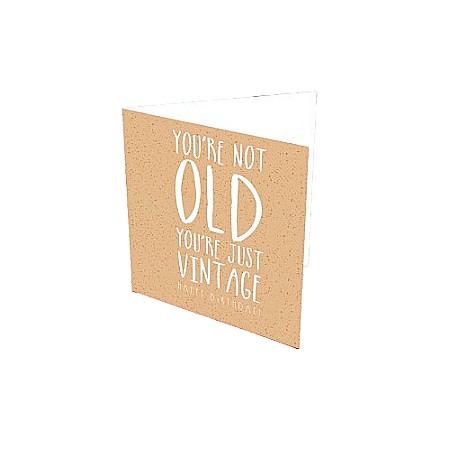 Papetărie și articole din hârtie - Hb877 you"Re not old, you"Re just vintage