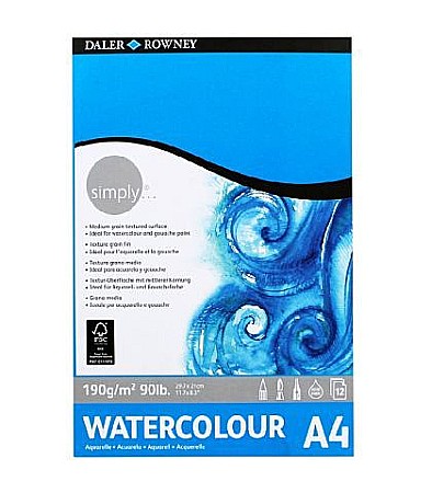 Artă și creativitate - Bloc simply watercolour 190g a4 fl431532400