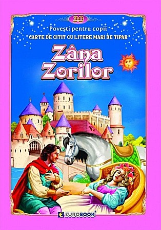 Cărți - Zâna Zorilor – Carte de citit cu litere mari de tipar