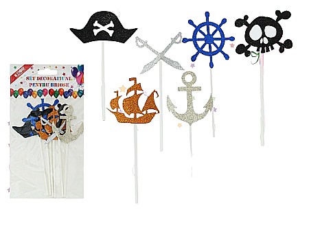 Seturi tematice de petrecere - Set decoratiuni briose 6buc 082767