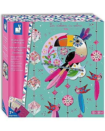Jucării de creație - Set creativ - cutie cu 11 decoratiuni j07888