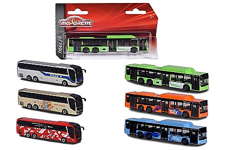 Jucării și jocuri - Majorette autobuz man metalic 13cm 212053159