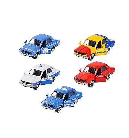 Jucării și jocuri - Majorette set 5 masinute met dacia 1300 7.5cm 212053165ro