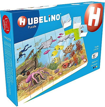 Jucării și jocuri - Puzzle lumea subacvatica hubelino 35 piese 410160
