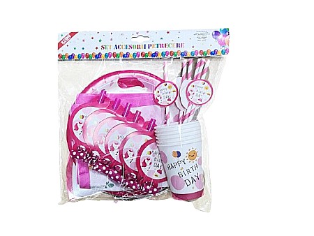 Articole Party - Set accesorii petrecere 6persoane 36piese 085887