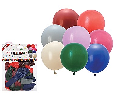 Articole Party - Set baloane 2.2g 25cm 20buc 085905