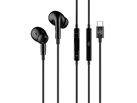 Căsti și audio - Casti in-ear cu fir tellur attune type-c negru tll162282