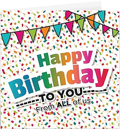 Felicitări - Hb736 happy birthday us