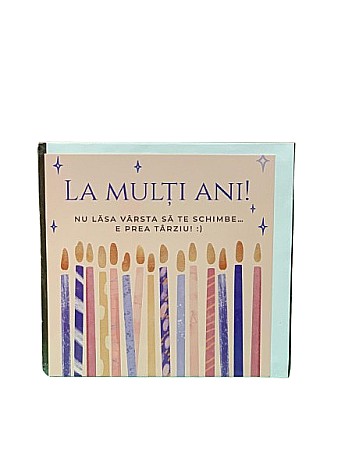 Papetărie și articole din hârtie - Hb727 la multi ani varsta/lumanari