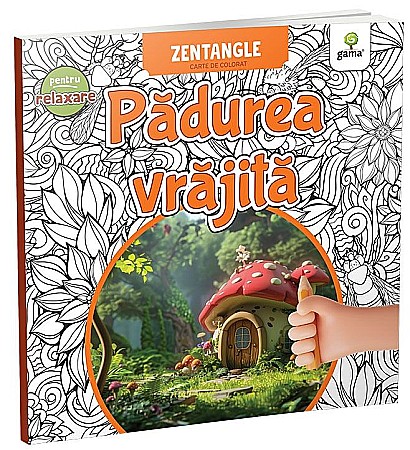 Gama si Tiki Tan promotie - Pădurea vrăjită. Carte de colorat