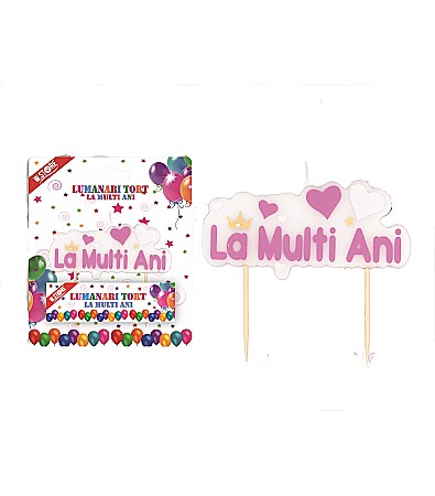 Articole Party - Lumanare la multi ani 045758