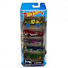 Jucării și jocuri - Set 5 masini hot wheels x-raycers mt1806_htv41