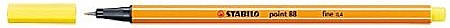 Birotică și accesorii birou - Stabilo point88 galben neon