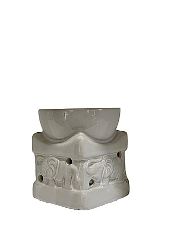 Lumânari și candele - Candela aromaterapie din ceramica elefant ar56