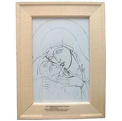 Pânze pictură - Kit icoana pe sticla 21x29 69842129