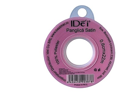 Funde și panglici - Panglica satin la multi ani 0.6cm*22m