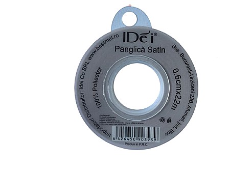 Funde și panglici - Panglica satin la multi ani 0.6cm*22m