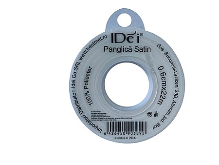 Funde și panglici - Panglica satin la multi ani 0.6cm*22m