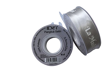 Funde și panglici - Panglica satin la multi ani 2.5cm*22m