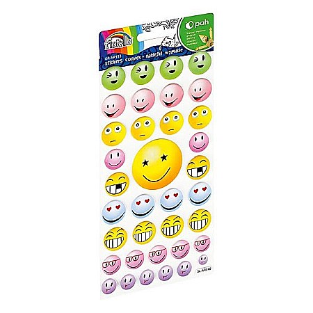 Artă și creativitate - Accesorii creatie sticker buretat 36 emiticoane a2267