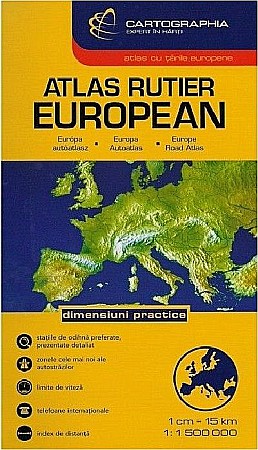 Ghiduri și hărți - Atlas rutier european
